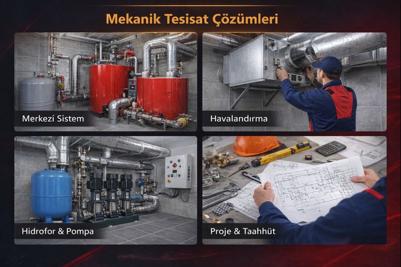 Mekanik Tesisat Uygulaması
